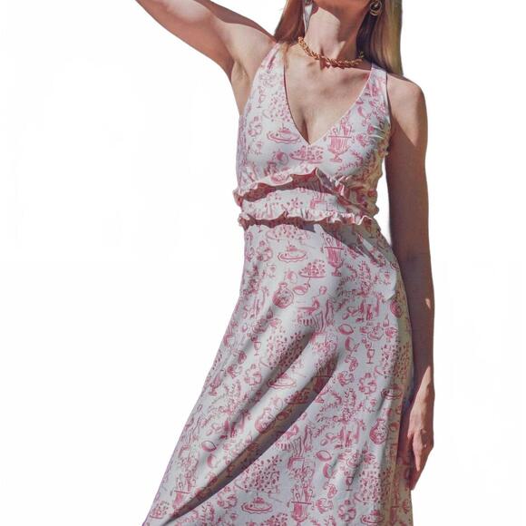 NEW SMITH & QUINN beryl midi dress in dolce vita - Picture 5 of 5